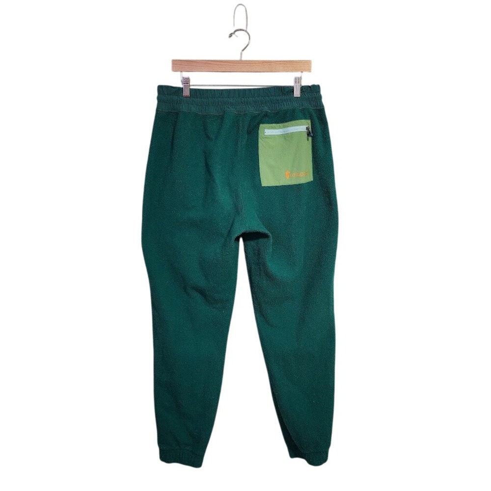 COTOPAXI Abrazo Fleece Joggers Green Lime Contrast Back Pocket gorpcore XL